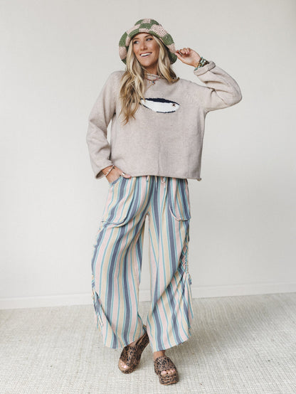 Marine Layers Sweater Top - Oat