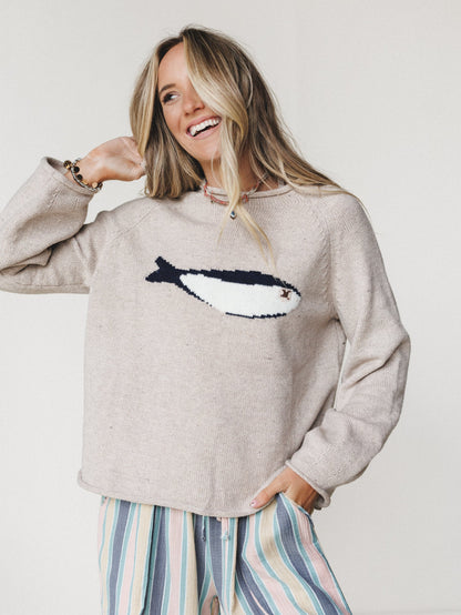 Marine Layers Sweater Top - Oat