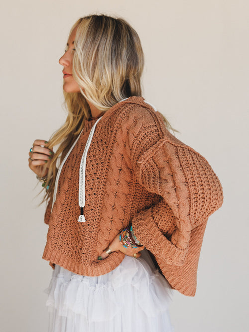 River Tangle Sweater - Camel
