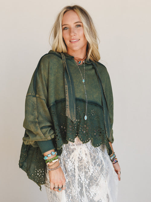 Garden Fable Hoodie - Green