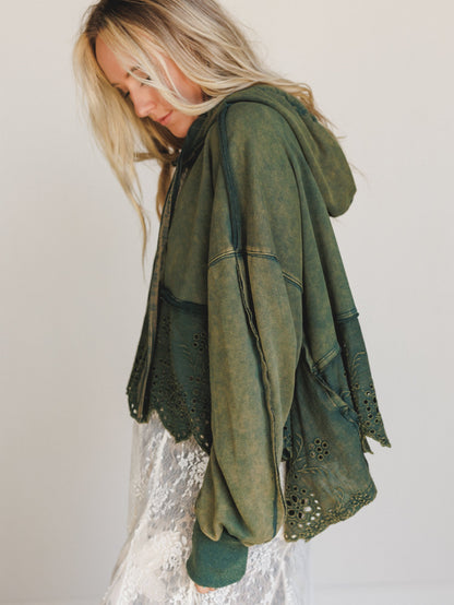 Garden Fable Hoodie - Green