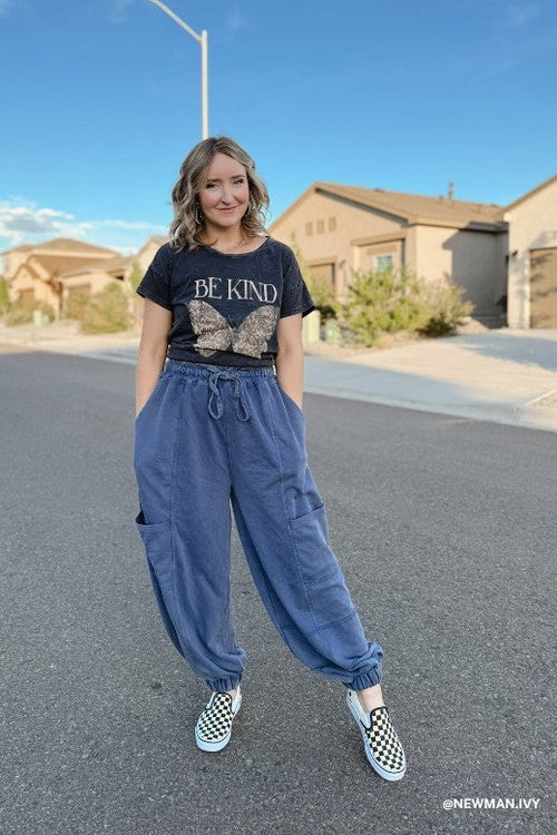 True To You Jogger Pant - Blue