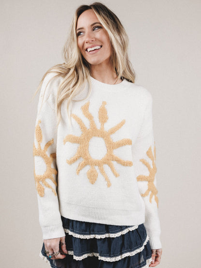 Solar Muse Sweater - Ivory