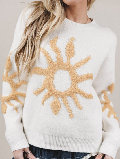 Solar Muse Sweater - Ivory