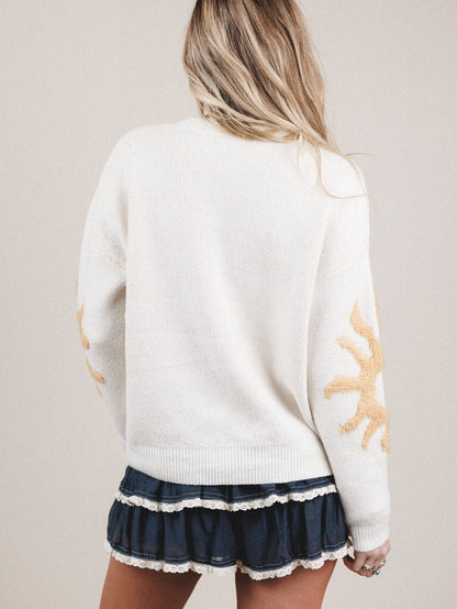 Solar Muse Sweater - Ivory