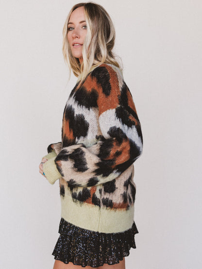 Wildflower Cat Sweater - Cream