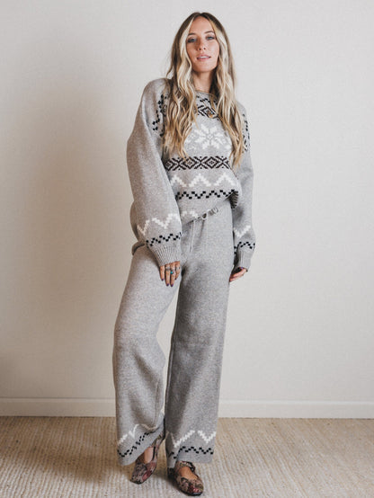 Wonderland Wishes Sweater  - Stone