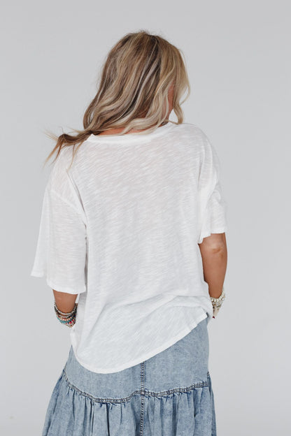 The Nest Your Favorite Slub Tee Shirt - Natural