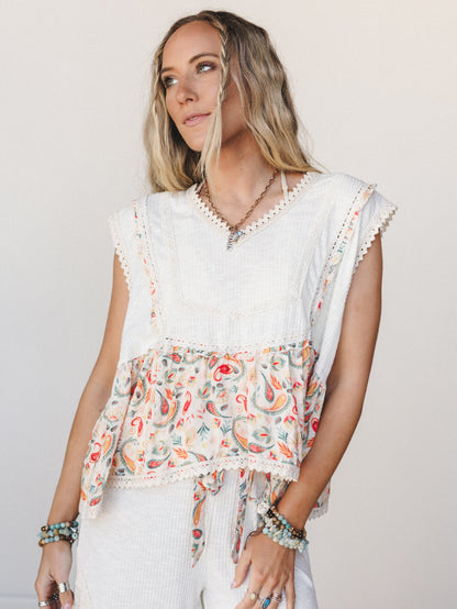 Meadow Wonder Top - Natural