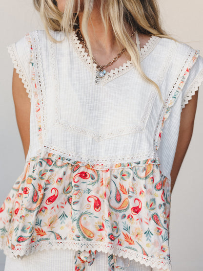 Meadow Wonder Top - Natural