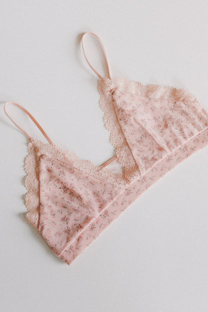 Prairie Belle Bralette - Blush