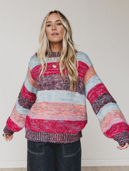 Cozy Canyon Sweater - Multi