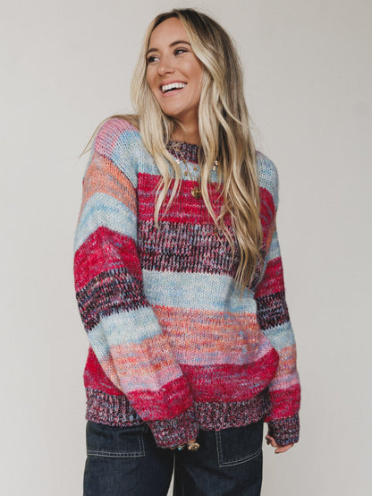 Cozy Canyon Sweater - Multi