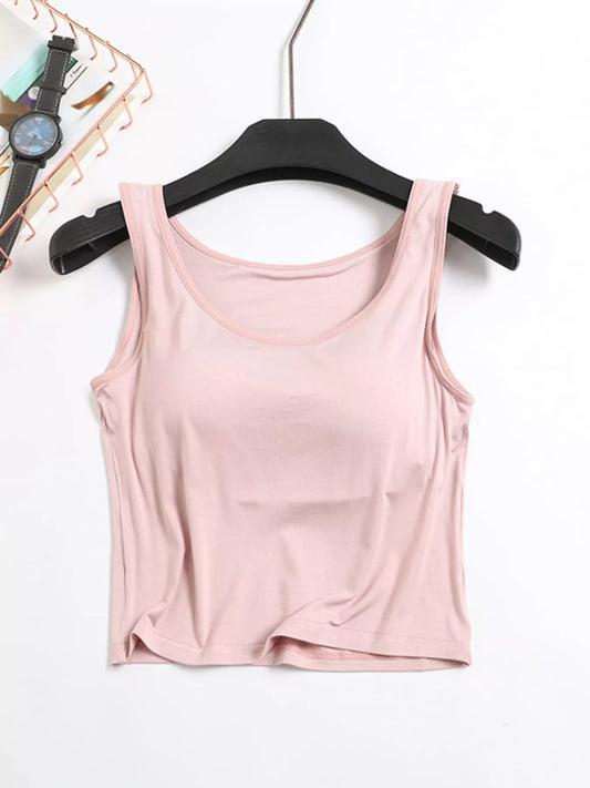 Hazel Blues® |  Seamless Modal Padded Tank