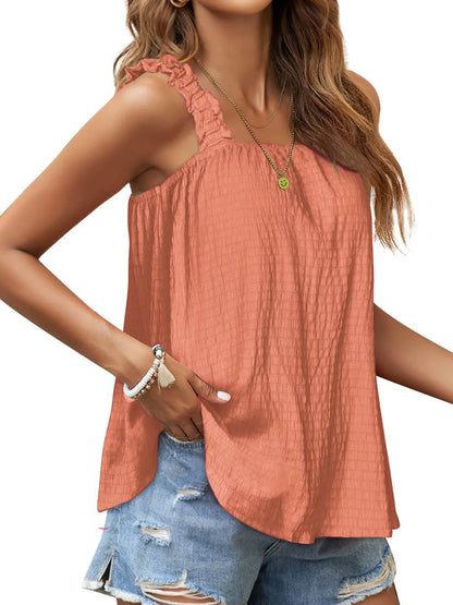 Hazel Blues® |  Square Neck Tank Top