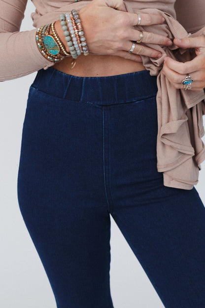 The Signature Flare - Dark Denim