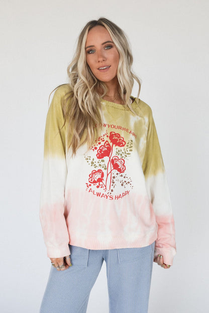 Always Happy Pullover - Sage