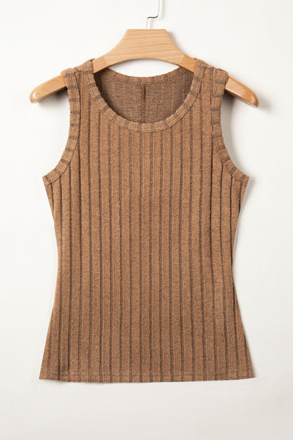 Hazel Blues® |  Washed Away Tank Top | Ribbed Mineral Wash Tank Top