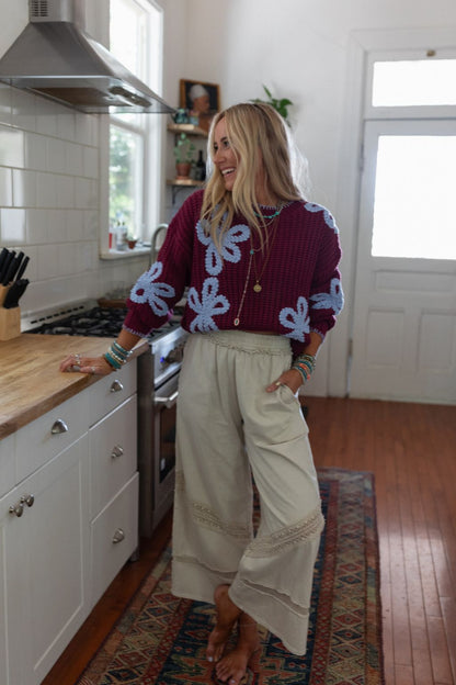 Any Day Wide Leg Pants - Taupe