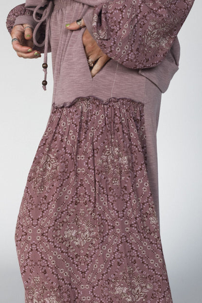 The Nest Cozy Haven Pants - Mauve Mauve