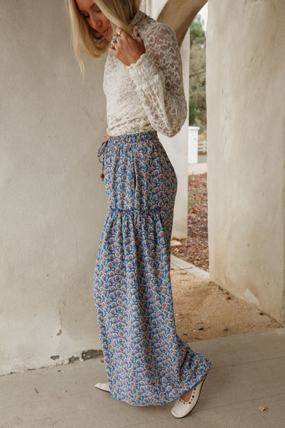 The Nest Petal Trails Wide Leg Pants - Denim