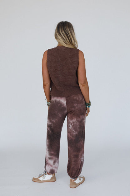 Aire Sweater Vest - Brown