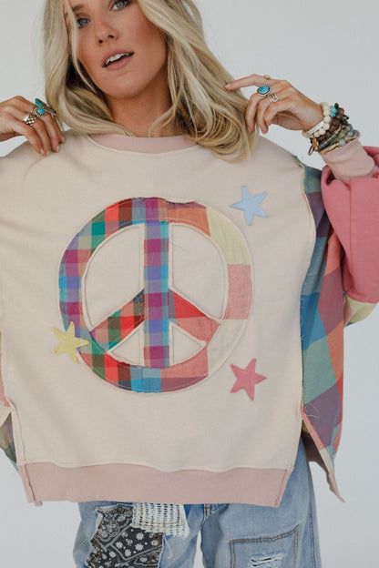 Star Soul Peace Top - Coral