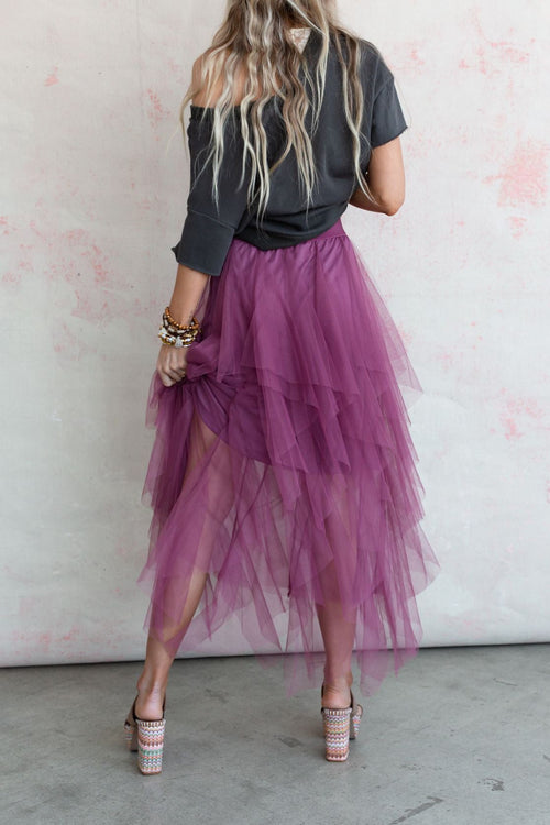 Boho Ballerina Skirt - Mauve