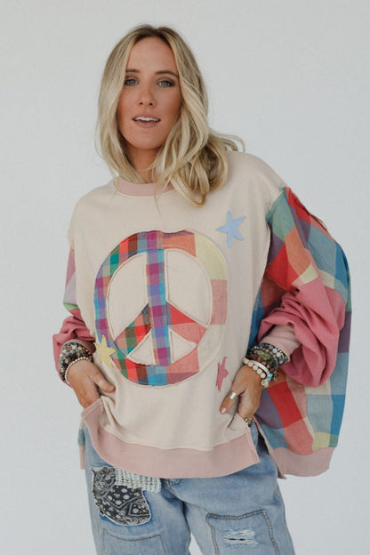Star Soul Peace Top - Coral