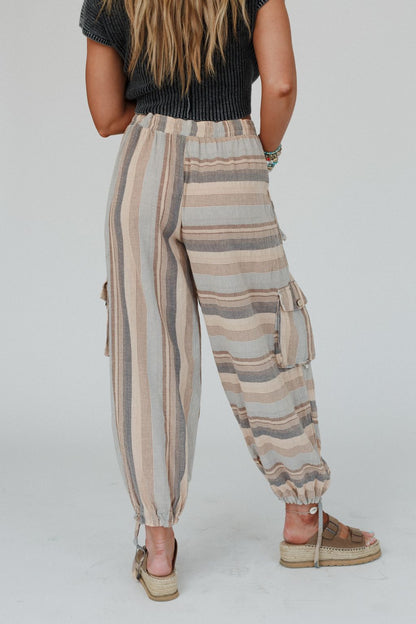Perfect Journey Wide Leg Pants - Natural