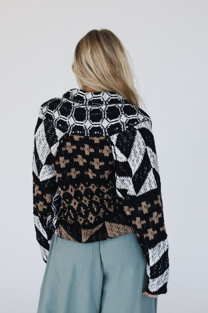 Midnight Ridge Cardigan - Black