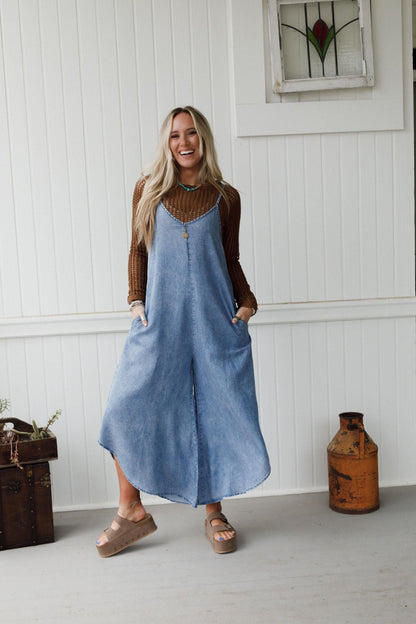 Kalina Jumpsuit - Indigo