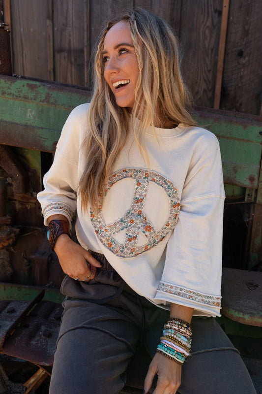 Beatrix Pullover - Beige