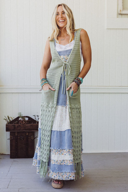 The Nest Seaside Soul Duster - Sage